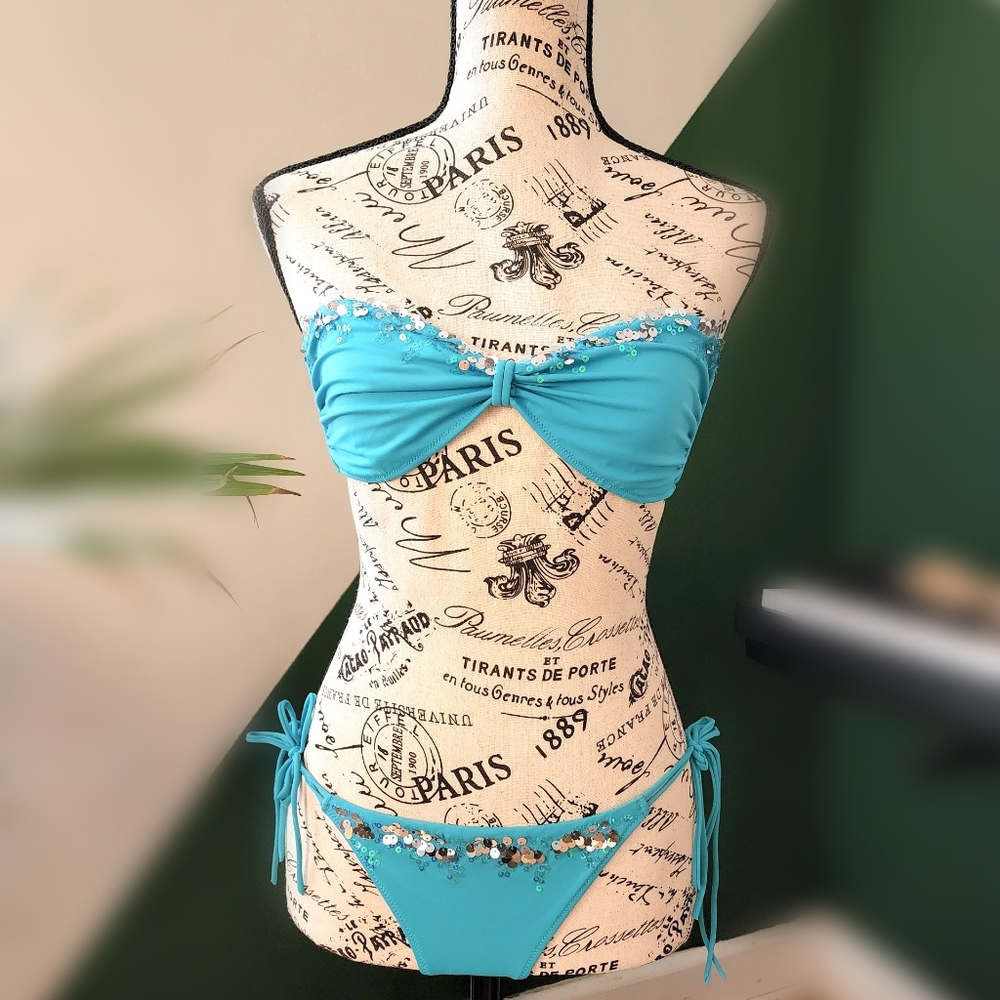Sequined bikini